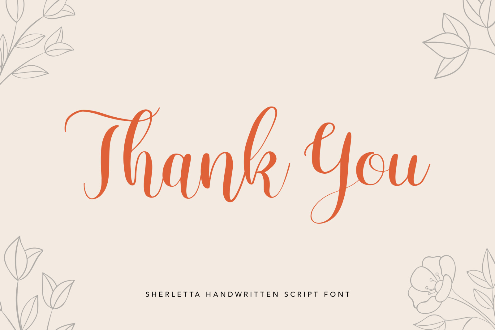 Sherletta Handwritten Font