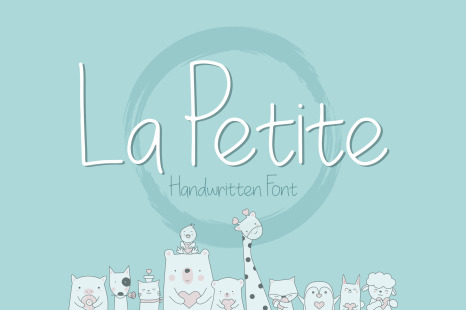 La Petite Handwritten Font - Toddler