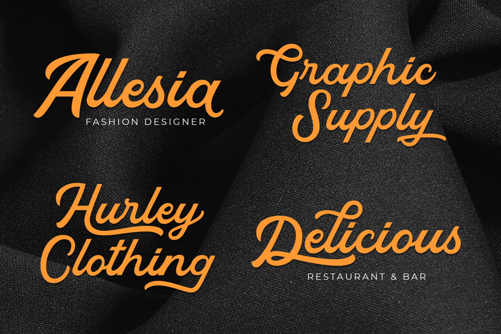 HeyMonday Stylish Script Font HeyMonday Stylish Script Font