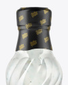 Glass Bottle with Tartar Sauce Mockup