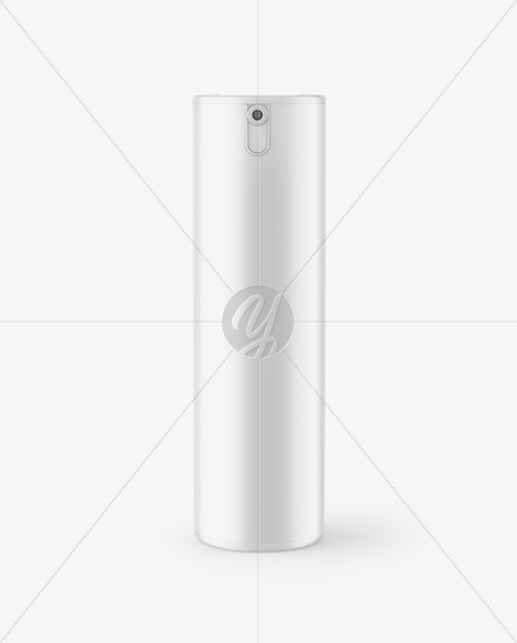 Matte Spray Bottle Mockup