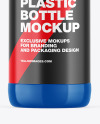 Glossy Plastic Bottle Mockup