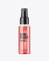 Clear Spray Bottle Mockup Clear Spray Bottle Mockup