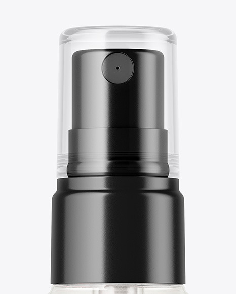 Clear Spray Bottle Mockup Clear Spray Bottle Mockup