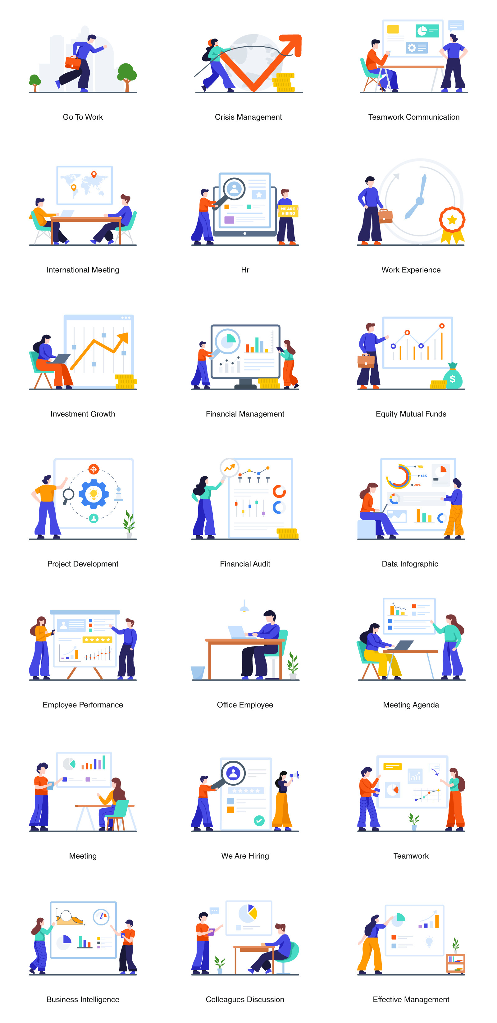 Business Illustrations Business Illustrations