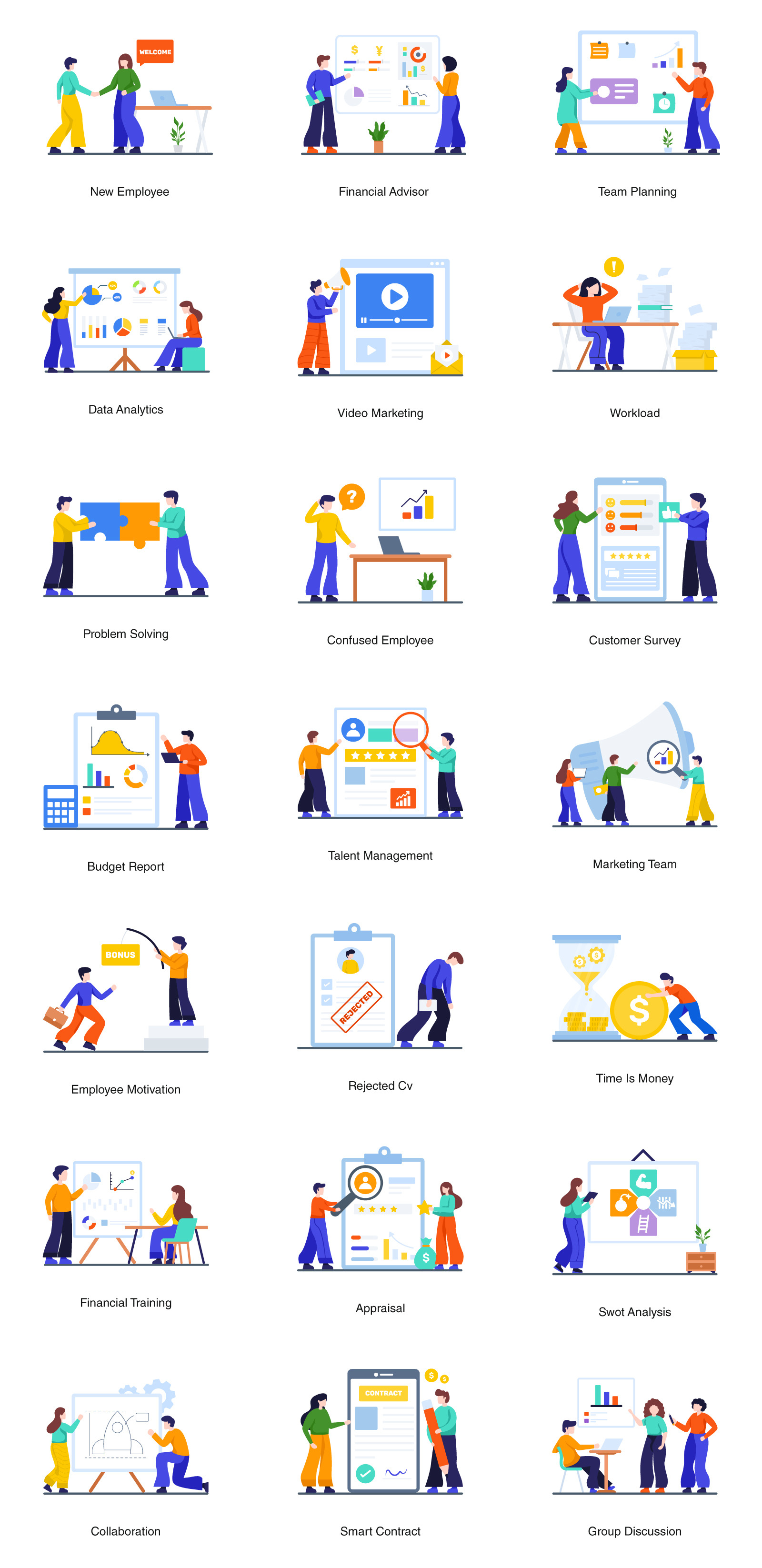 Business Illustrations Business Illustrations