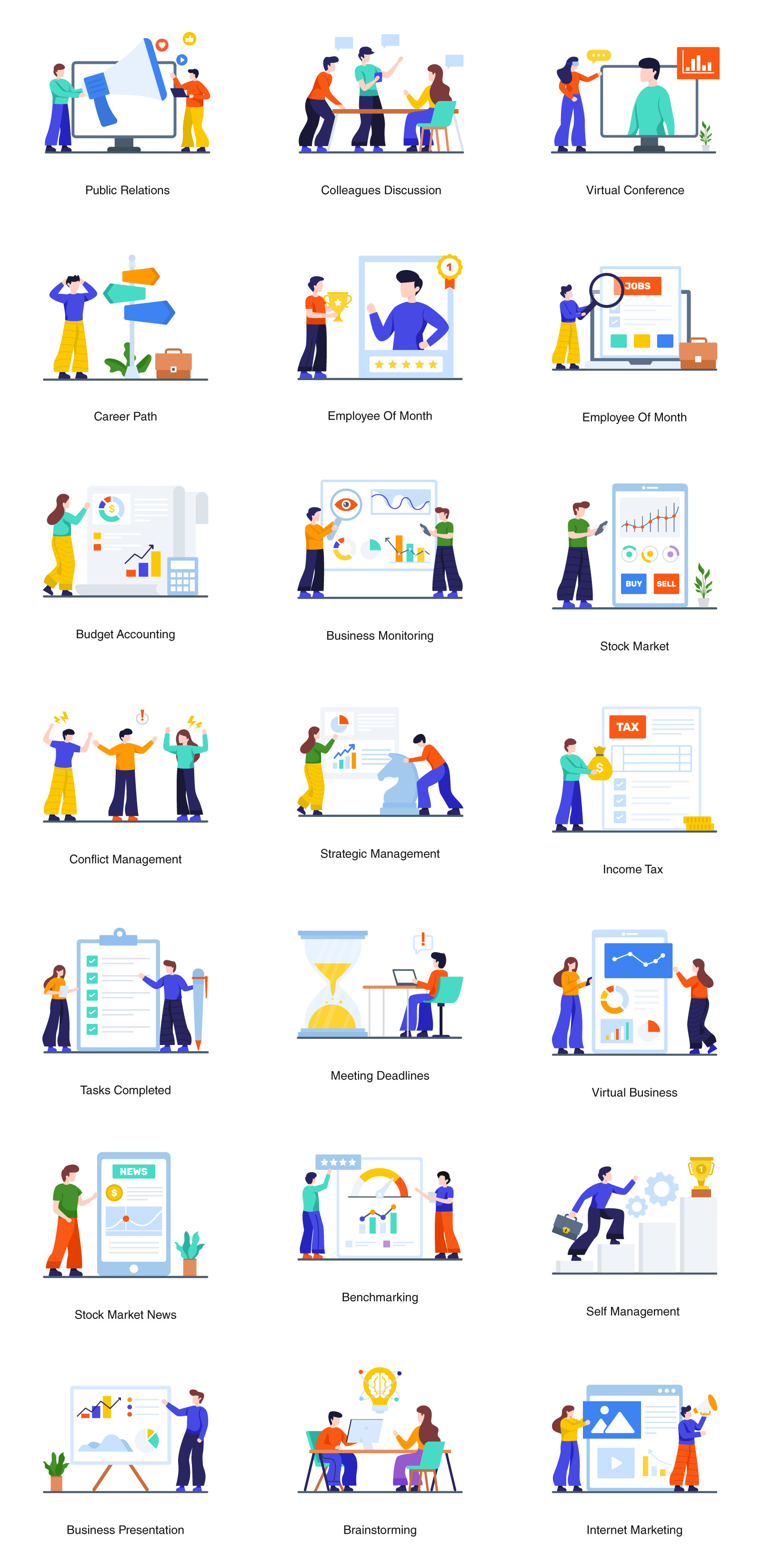 Business Illustrations Business Illustrations