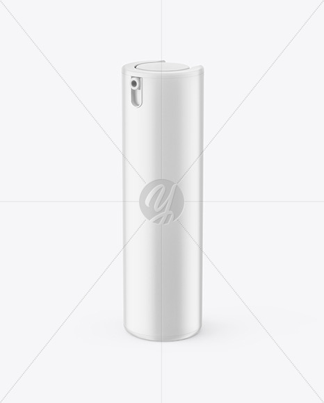 Matte Spray Bottle Mockup