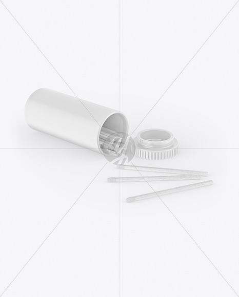 Matte Matches Tube Mockup
