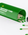 Matte Matches Tube Mockup