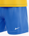 Football Kit Mockup - Half Side View