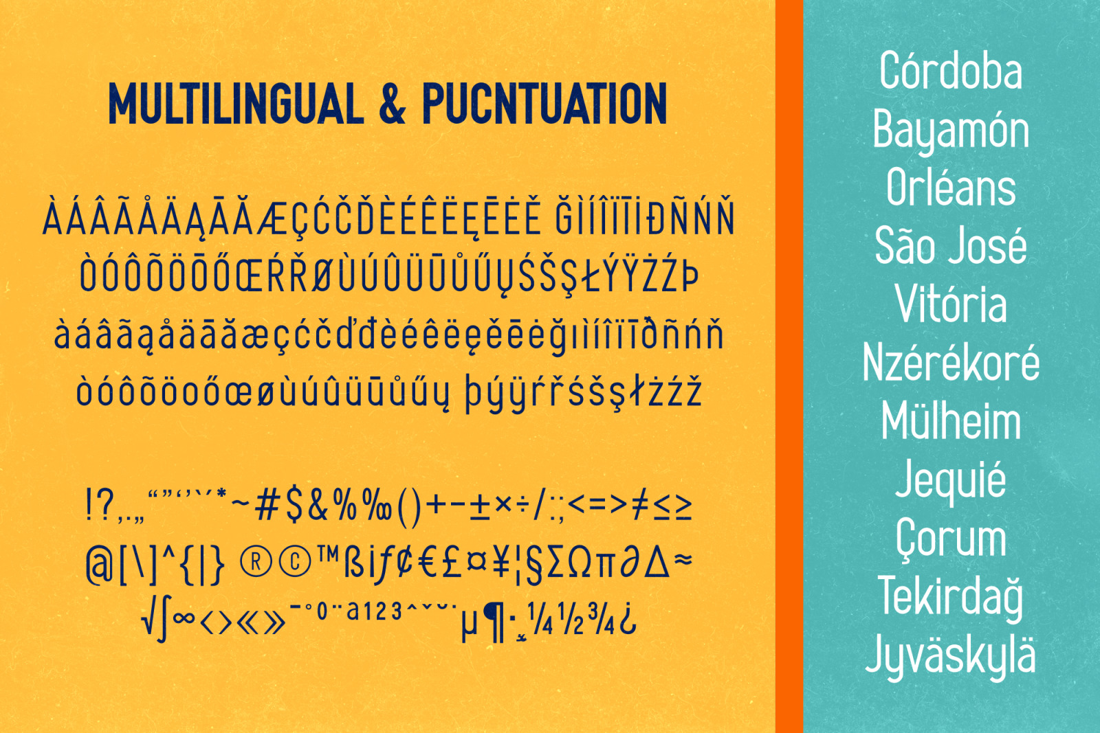 THERIDGE - Multipurpose condensed fonts THERIDGE - Multipurpose condensed fonts