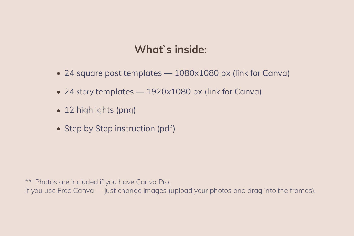 Canva Instagram Templates "MOKKA". Social Media Bundle Templates Social Media Instagram Canva Instagram Templates "MOKKA". Social Media Bundle Templates Social Media Instagram