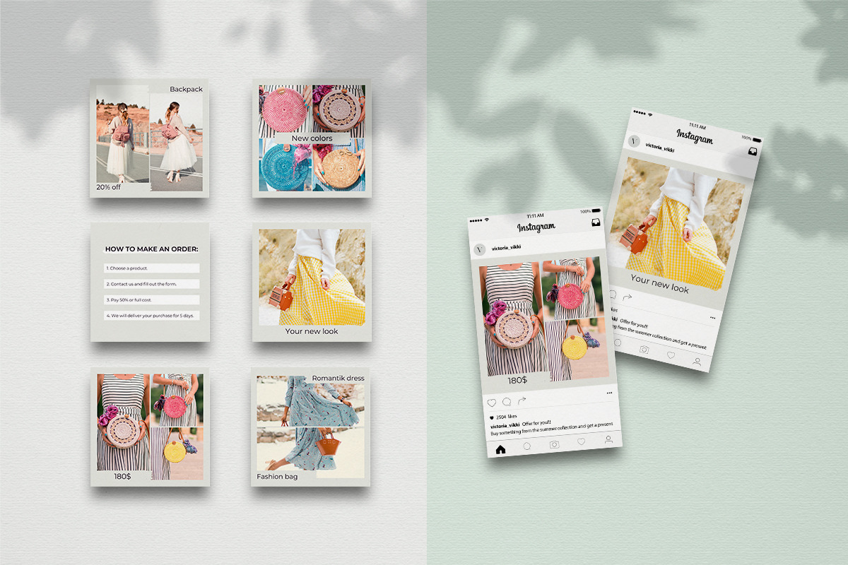 18 Universal Beauty Canva Instagram Posts Templates