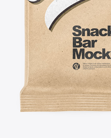 Kraft Snack Bar Mockup