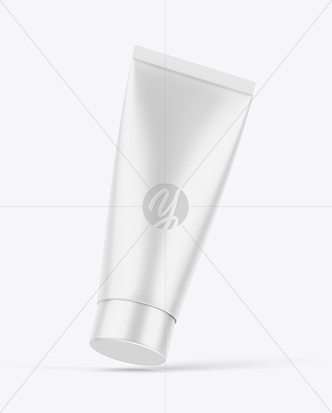 Matte Cosmetic Tube Mockup