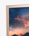 Citylight Metallic LED Stand Mockup