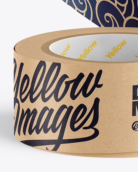 Kraft Paper Duct Tape Mockup