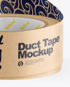 Kraft Paper Duct Tape Mockup