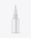 Glossy Nasal Spray Bottle Mockup