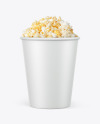 Cup Popcorn Mockup