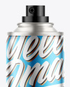 Matte Metallic Spray Bottle with Glossy Cap