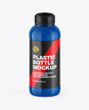 Glossy Plastic Bottle Mockup