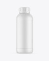 Matte Plastic Bottle Mockup