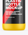 Matte Plastic Bottle Mockup