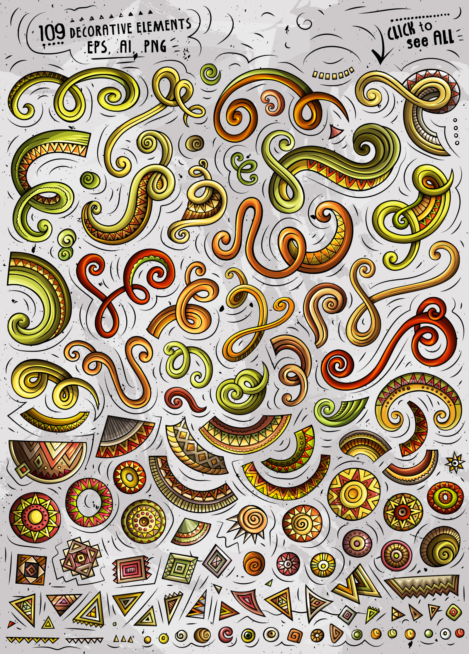 Mexican Food Cartoon Vector Objects Set Mexican Food Cartoon Vector Objects Set