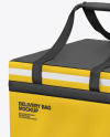 Leatherette Delivery Bag Mockup