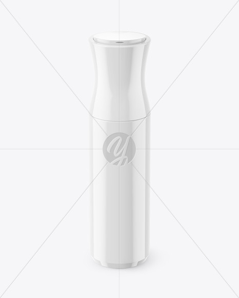 Glossy Cosmetic Bottle Mockup