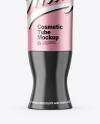 Matte Metalic Cosmetic Tube Mockup