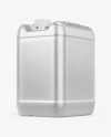 Metallic Jerrycan Mockup