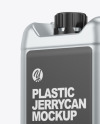 Metallic Jerrycan Mockup