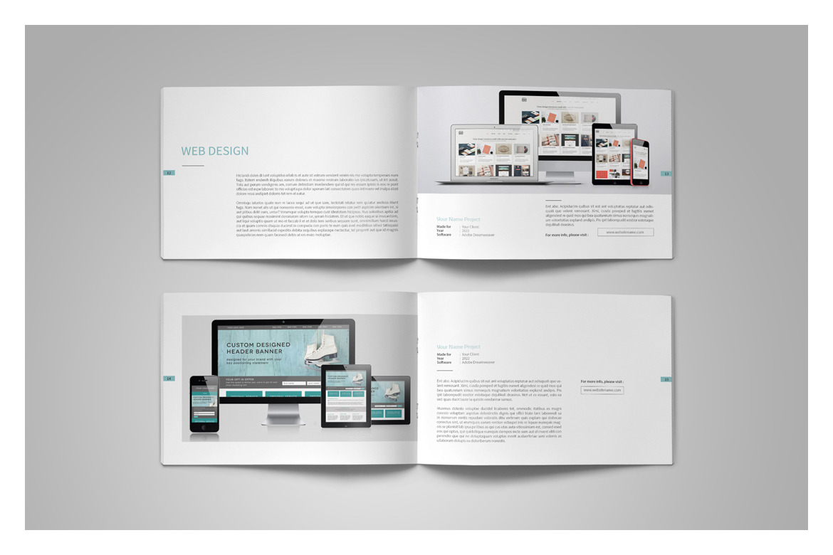 Graphic Design Portfolio Template