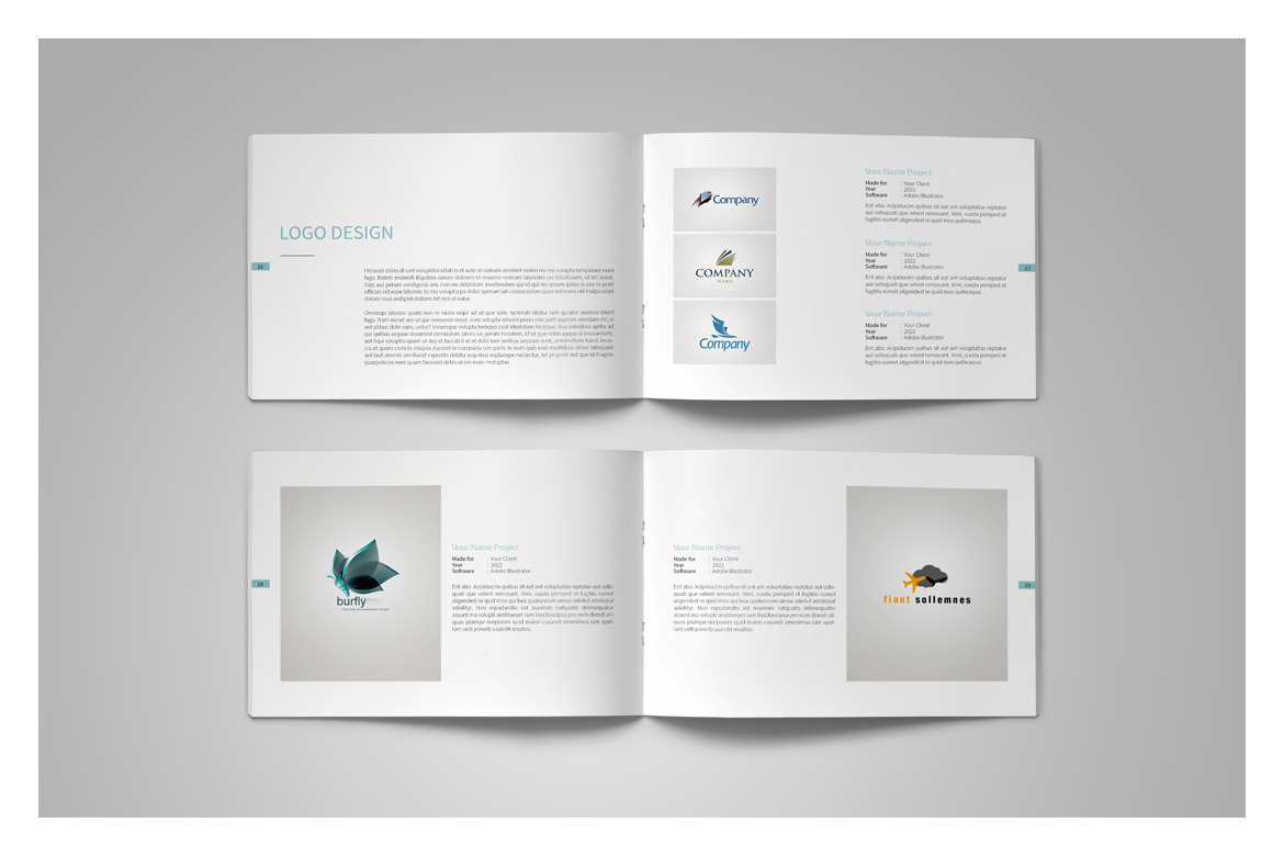 Graphic Design Portfolio Template