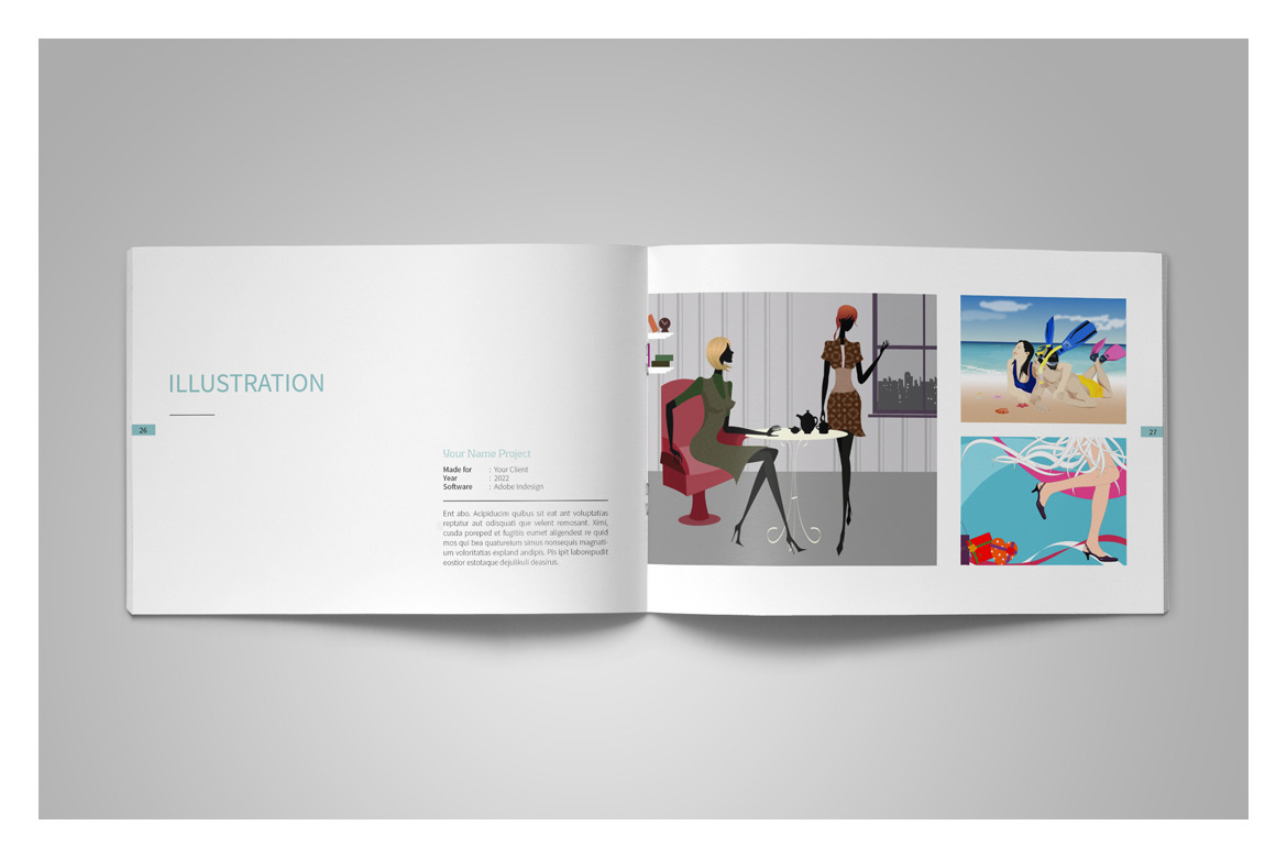 Graphic Design Portfolio Template