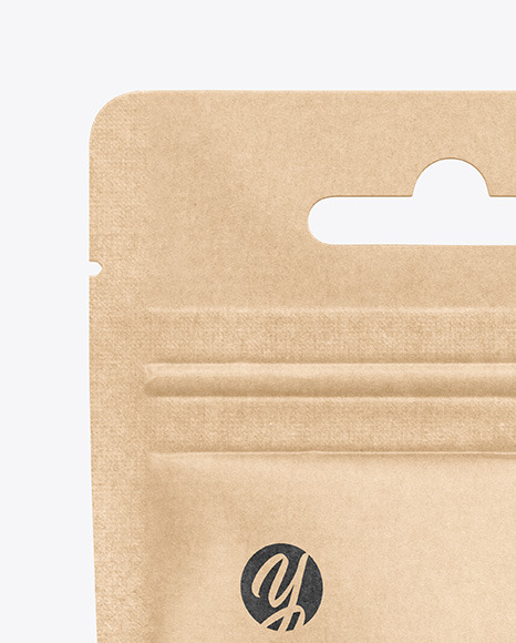 Kraft Stand-Up Pouch Mockup