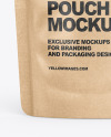 Kraft Stand-Up Pouch Mockup