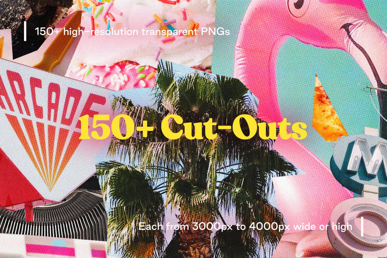 Collage - 150+ Vintage Style Cut-Outs Collage - 150+ Vintage Style Cut-Outs