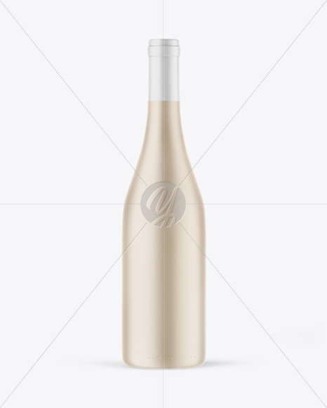 Ceramic Wine Bottle Mockup