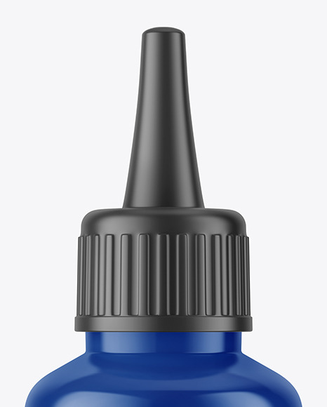 Glossy Glue Bottle Mockup