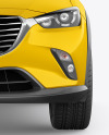 Compact Crossover SUV Mockup - Front View