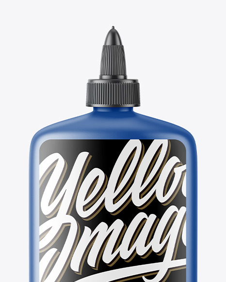 Matte Glue Bottle Mockup