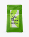 Paper Coffee Bag Mockup