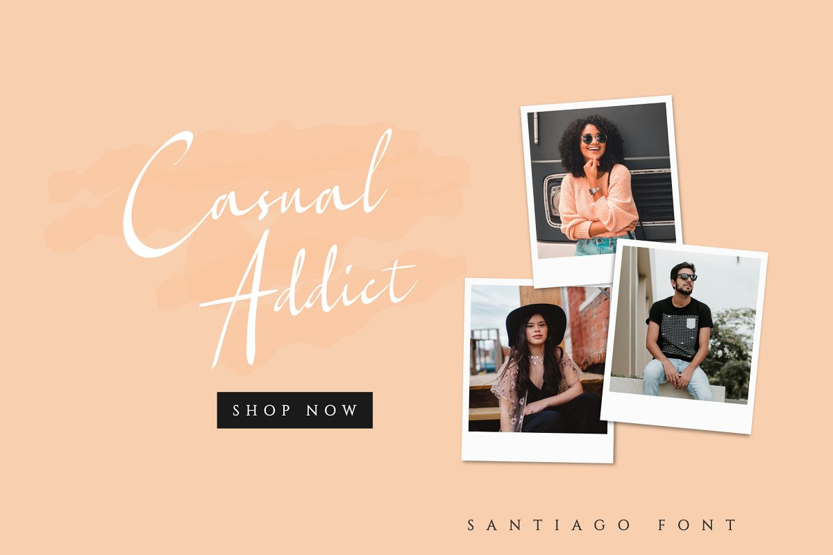 Santiago - Elegant Font Santiago - Elegant Font