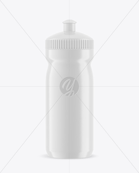 Glossy Sport Bottle Mockup