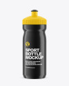 Glossy Sport Bottle Mockup