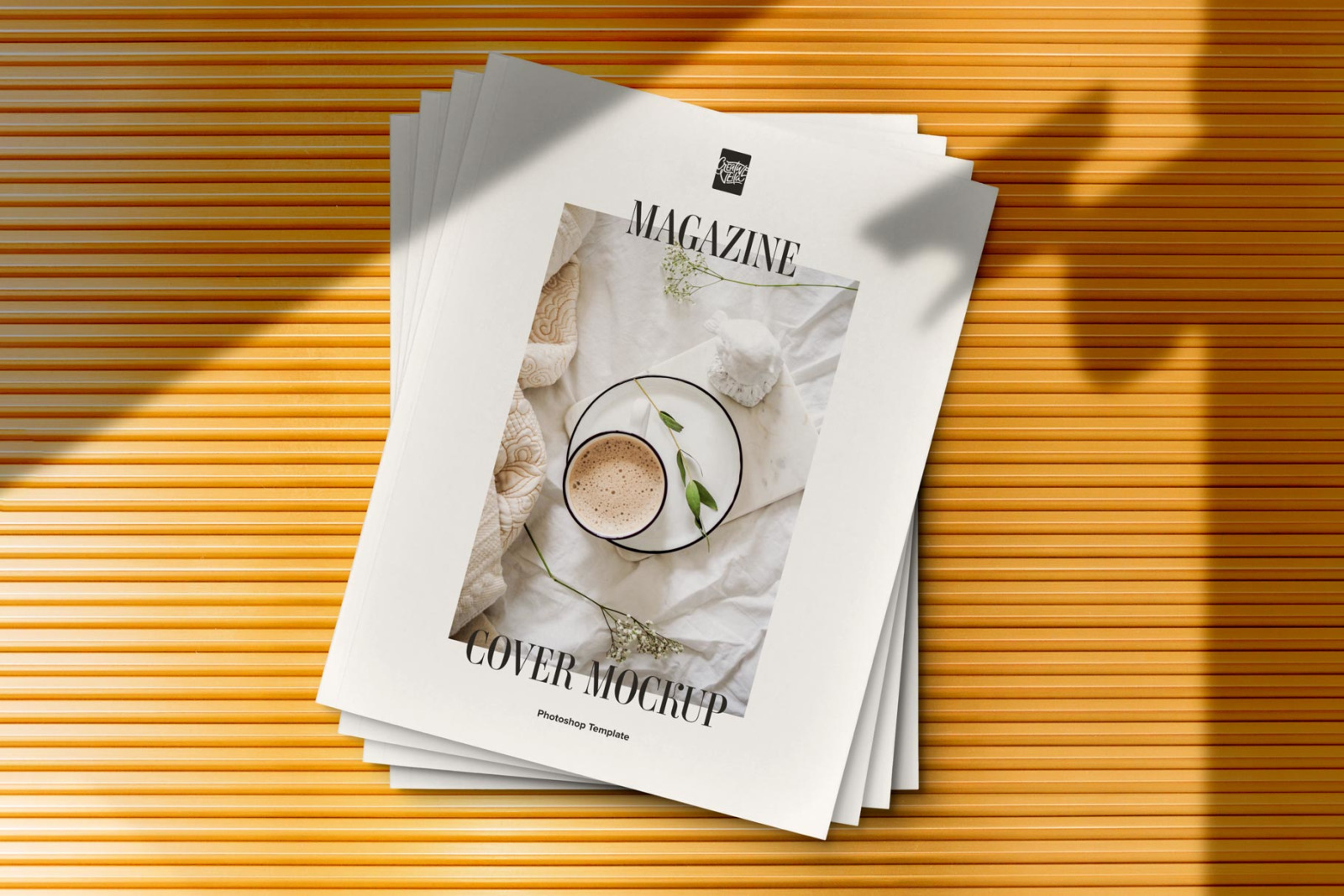 Magazine Cover Mockup Set